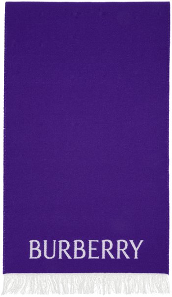 Burberry Scarf Purple Rose 8077695