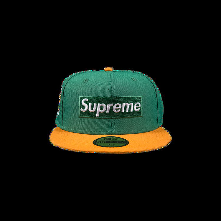 Gorra Supreme 2-Tone Box Logo New Era SS22H47 GREEN | FLEXDOG