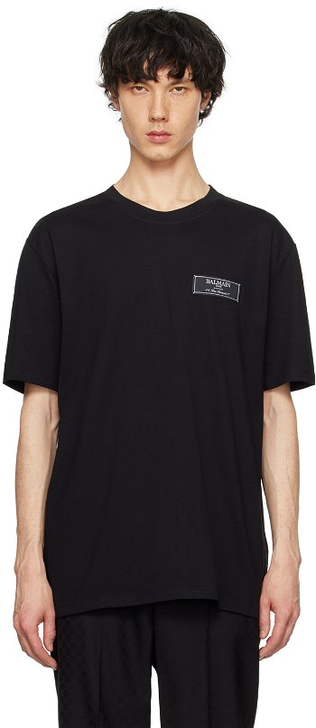 Balmain Patch T-Shirt CH1EG000JB54