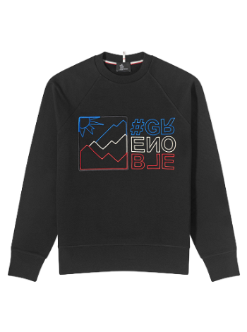Moncler Grenoble Crew Sweater Black 8G000-20-80451-999