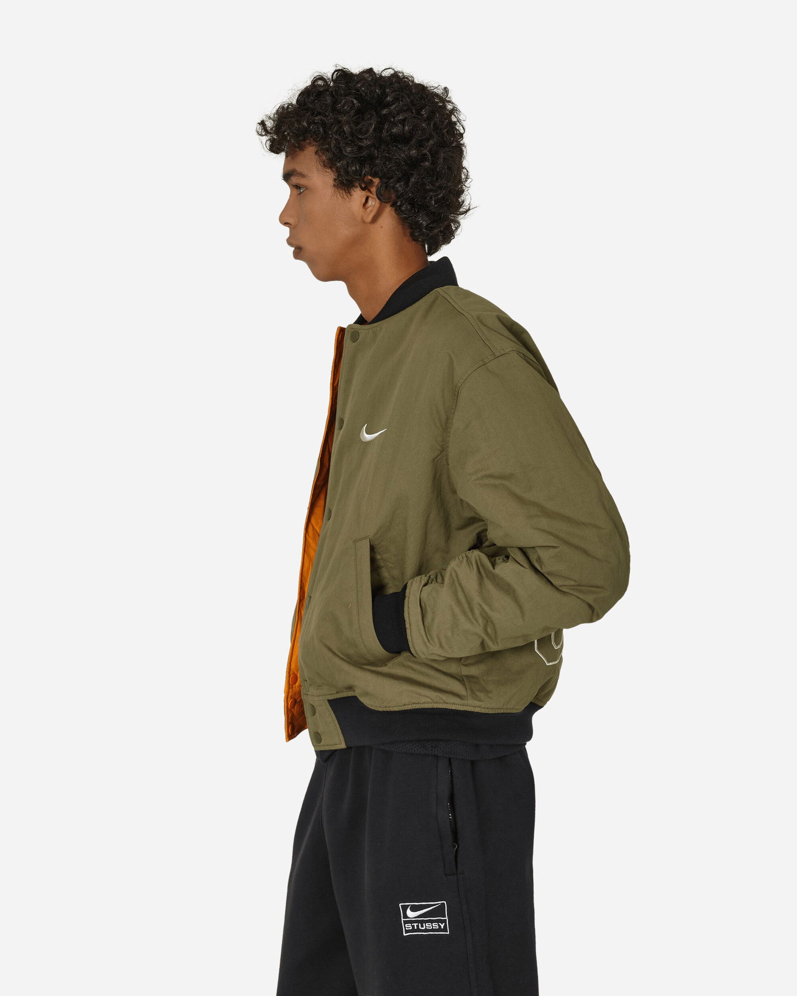 Chaqueta bomber Nike Stüssy x Reversible Varsity Jacket FJ9153-222 