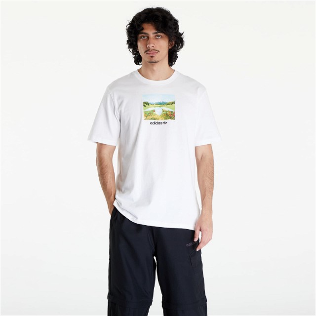 Men's T-Shirt adidas Graphic Tee White
