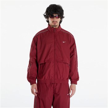 Nike Sportswear Solo Swoosh Men's Woven Track Jacket Team Red/ White FB8622-677
