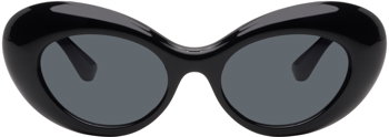 Versace Black 'La Medusa' Oval Sunglasses 0VE4456U 8056597921121