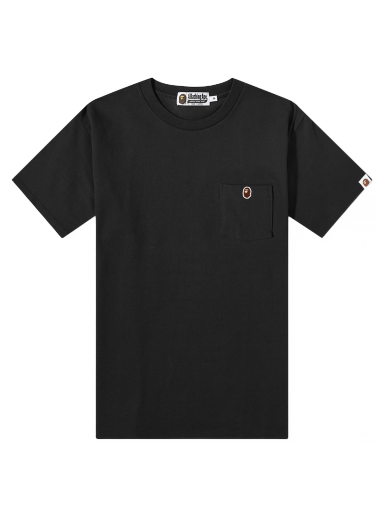 One Point Pocket T-Shirt Black