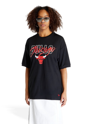 Chicago Bulls NBA Script Oversized T-Shirt
