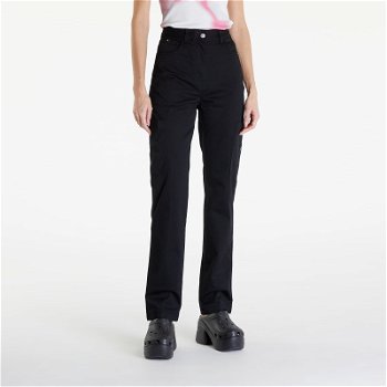 CALVIN KLEIN Jeans Woven Label High Rise Straight Pant Black J20J223117 BEH