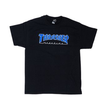Thrasher Skate Mag Outlined Logo T-Shirt 145095