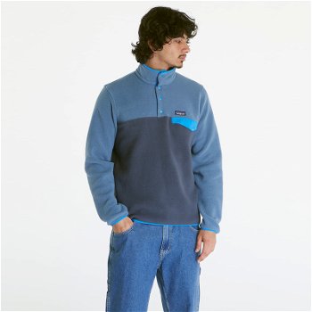 Patagonia LW Synch Snap-T Pullover Hoody Smolder Blue 25551 SMDB