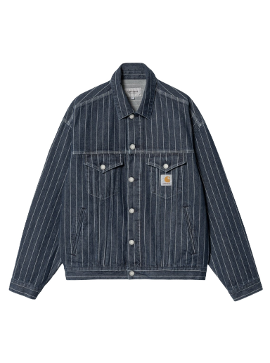 Orlean Jacket Orlean Stripe "Blue / White stone washed"