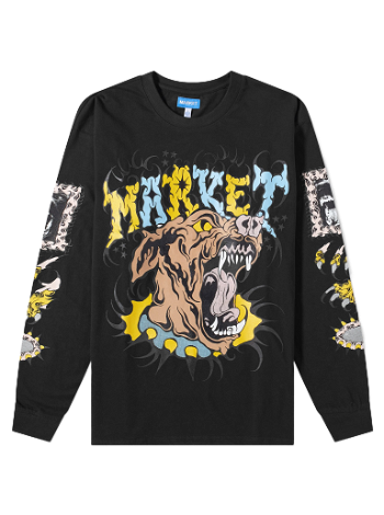 MARKET Warped Beware T-Shirt 398000373-BLK