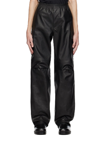 1017 ALYX 9SM Pleated Leather Cargo Pants AAMPA0391LE01