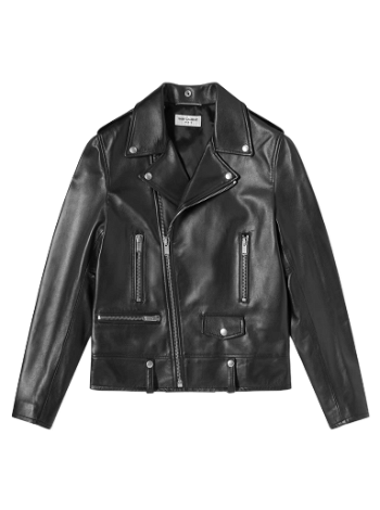 Saint Laurent Classic Motorcycle Leather Jacket 484284Y5YA2-1000