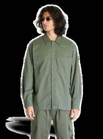 CALVIN KLEIN Jeans Topstitch Woven Shirt Green J30J323968 LLP