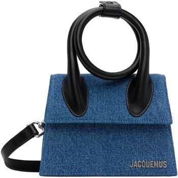 Jacquemus 'Le Chiquito Nœud' Denim Bag 24E213BA005-3176