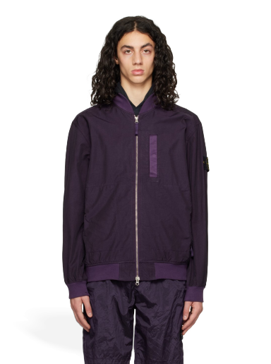 Garment-Dyed Bomber Jacket