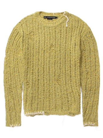 Andersson Bell Ollen Damaged Crewneck Sweater ATB1017M-GREEN