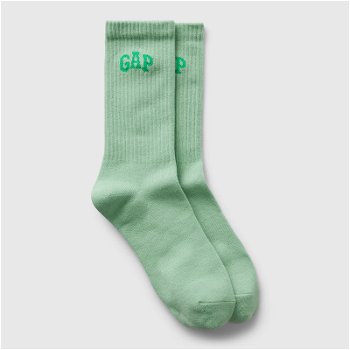 GAP Logo Crew Socks Meadow Green 743 861384-10