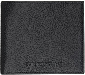 Emporio Armani Tumbled Leather Wallet Y4R168 Y068E