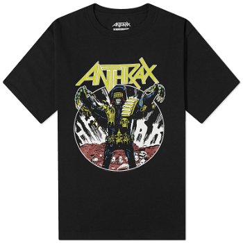 Neighborhood Anthrax Judge Death T-Shirt 232PCNH-ST01S-BLK