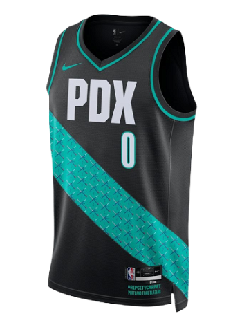 Nike Dri-FIT NBA Damian Lillard Portland Trail Blazers City Edition 2022 Swingman Jersey DO9608-010