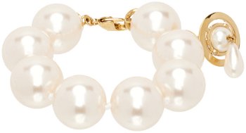 Vivienne Westwood Giant Pearl Drop Bracelet 61030084-02R107-IM