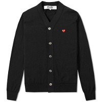Play Small Red Heart Cardigan