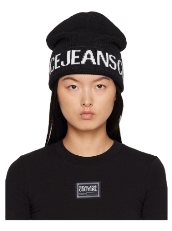 Versace Jeans Couture Jacquard Beanie E75VAZK40_EZG020