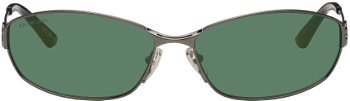 Balenciaga Mercury Oval Sunglasses BB0336S-005