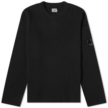 C.P. Company Lens Lambswool Crew Knit 15CMKN093A-005504A-999