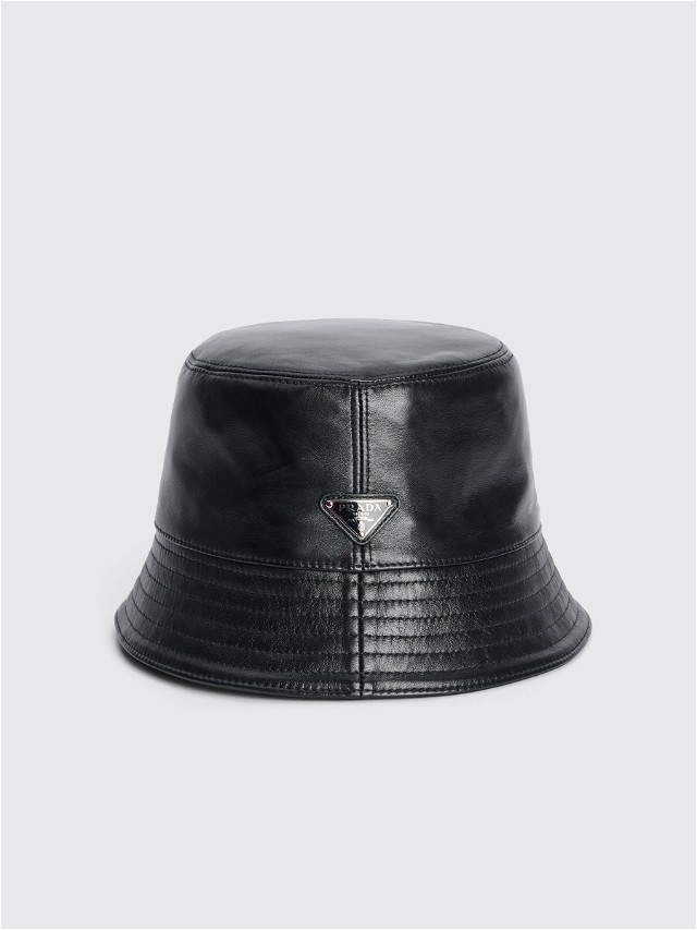 Capelli Hat Nappa Lamb Leather Black
