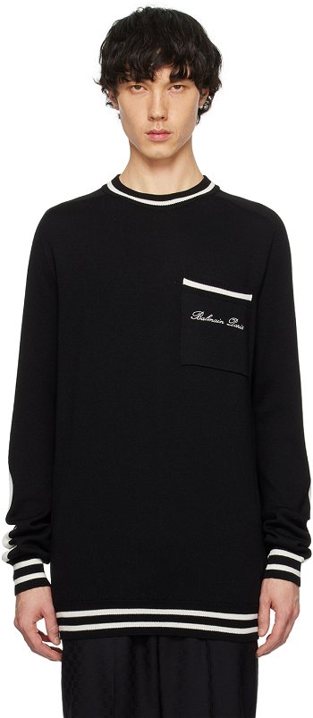 Balmain Signature Sweater CH1KD025KF85