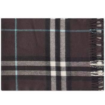 Burberry Giant Check Cashmere Scarf Otter 8077888-B7326