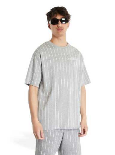 Pinstripe Oversized T-Shirt