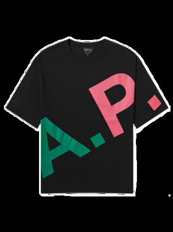 A.P.C. Cory All Over Logo T-Shirt COFBT-M26341-LZB
