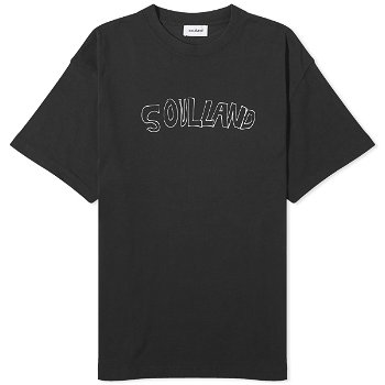 Soulland Kai Roberta Logo T-Shirt 41080-1063-BLK
