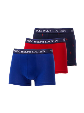 Polo by Ralph Lauren Stretch Cotton Three Classic Trunks 714830299043