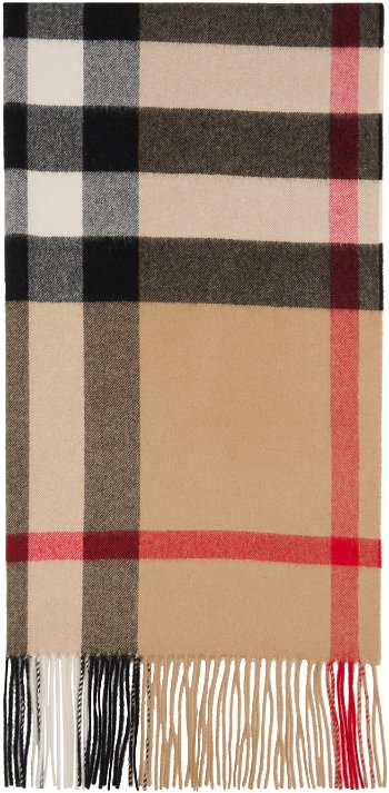 Burberry Check Scarf Beige 8045335