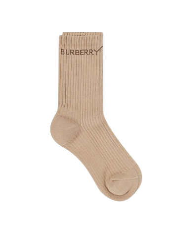 Burberry Branded Sports Sock Camel 8035622-A1420