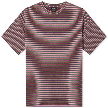 A.P.C. Bahaia Stripe T-Shirt COGCG-H26231-FAG