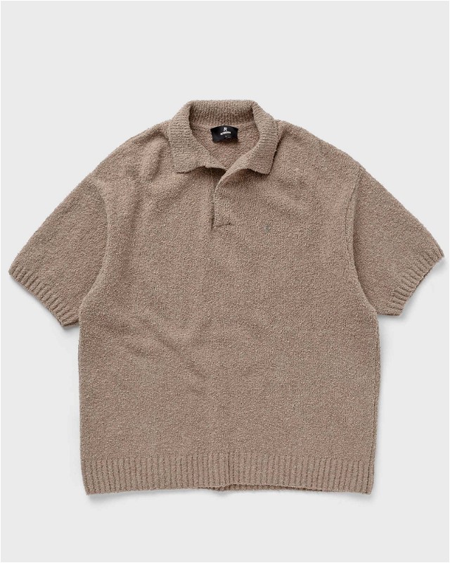 Represent BOUCLE TEXTURED KNIT POLO