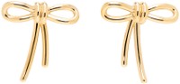 Garavani Bow Scoobies Earrings "Gold"
