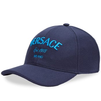 Versace Embroidered Logo Cap 1012693-1A09600-2UO80