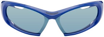 Balenciaga Dynamo Rectangle Sunglasses BB0318S-002