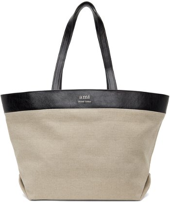 AMI Paris East West Shopping Tote Bag ULL506.AW0037