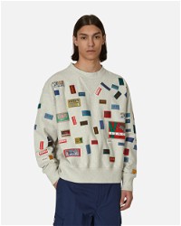 Archive Labels Crewneck Sweatshirt