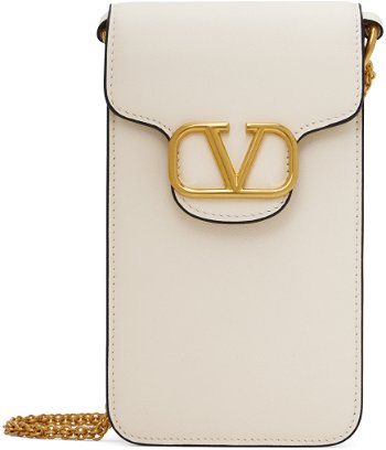 Valentino Garavani 'V' Shoulder Bag "Off White" 2W0P0Z11ZXL