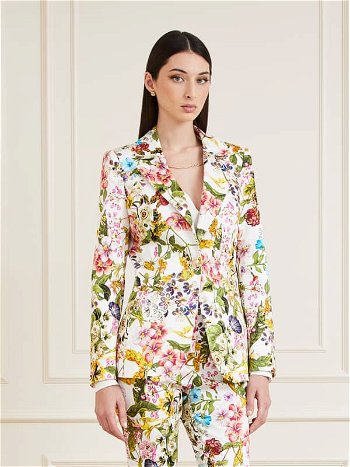 GUESS Marciano Floral Print Blazer 4RGN027247Z