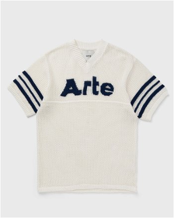 Arte Antwerp Knit American Tshirt SS24-105K-WHITE