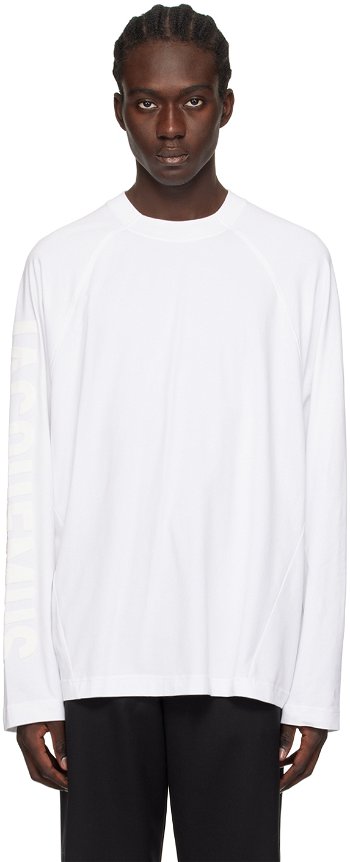 Jacquemus Les Classiques 'Le T-Shirt Typo' Long Sleeve T-Shirt 24E245JS213-2031